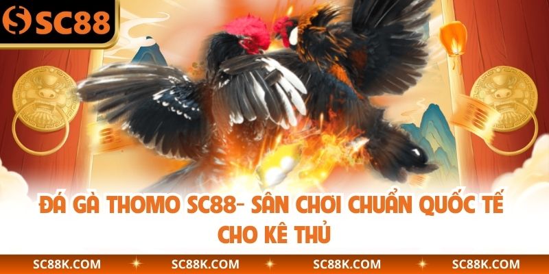 Đá Gà Thomo SC88 – Sân Chơi Chuẩn Quốc Tế Cho Kê Thủ